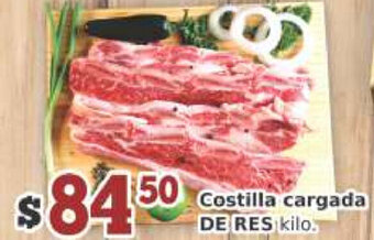 Super Gutiérrez Costilla Cargada De Res oferta