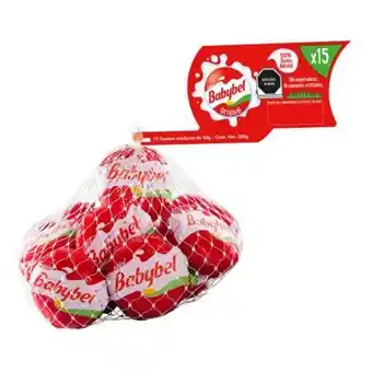 Sam's Club Queso maduro y suave babybel 15 pzas oferta