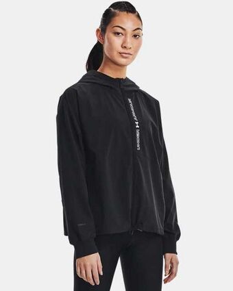 Chamarra ua woven full zip para mujer