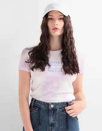 Liverpool Playera manga corta aéropostale cuello redondo para mujer oferta