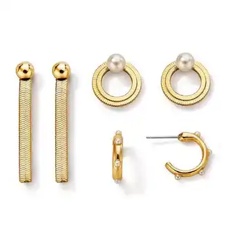 Ésika Estuche de aretes x3 laperla oferta