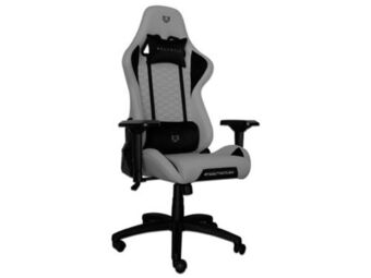 PCEL Silla gamer balamrush thunder 2, inclinación ajustable, soporte lumbar, color gris. oferta