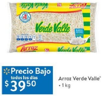 Walmart Arroz Verde Valle 1kg oferta