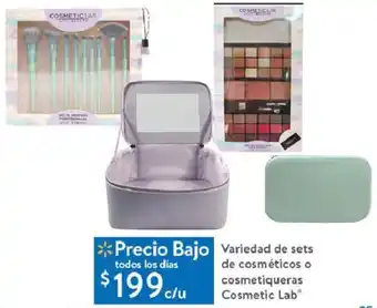 Variedad de Sets de Cosméticos o Cosmetiqueras Cosmetic Lab