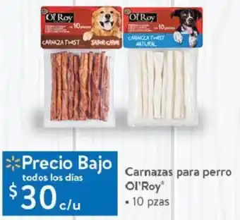 Walmart Carnazas para Perro Ol'Roy 10 pzas oferta