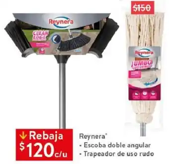 Walmart Reynera Escoba Doble Angular, Trapeador de Uso Rudo oferta