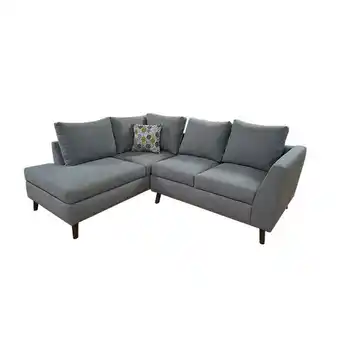 Mueblería Villarreal Sala seccional jamaica en treviso steel decorativos utp luna gris oxford oferta