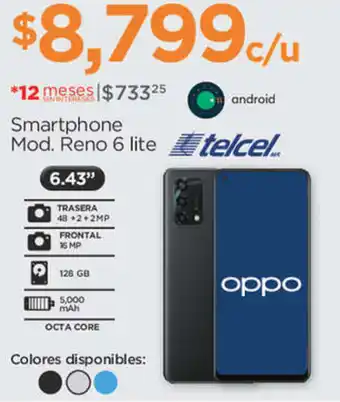 Oppo Smartphone Reno 6 Lite
