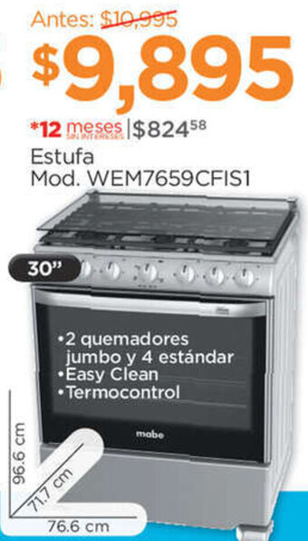 Chedraui Estufa oferta
