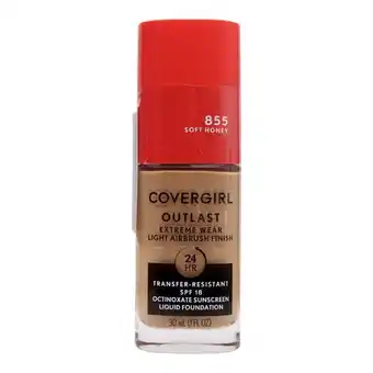 Covergirl outlast extreme wear base de maquillaje líquida 855 soft honey