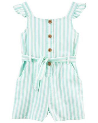 Jumpsuit lino a rayas carter's