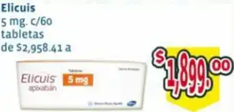 Farmacias San Isidro y San Borja Elicuis 5mg oferta