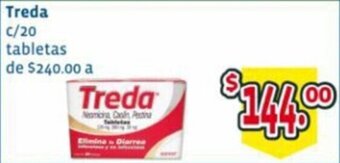 Farmacias San Isidro y San Borja Treda c/20 Tabletas oferta