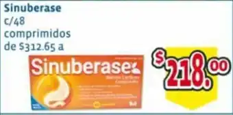 Sinuberase c/48 Comprimidos