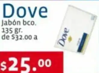 Dove Jabón bco. 135g