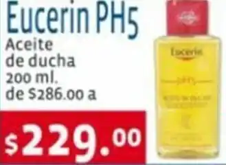 Farmacias San Isidro y San Borja Eucerin PH5 Aceite de Ducha 200ml oferta