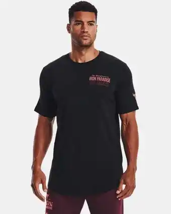 Under Armour Playera manga corta project rock 1800 para hombre oferta