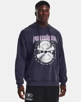 Sudadera con capucha project rock rival fleece disrupt para hombre