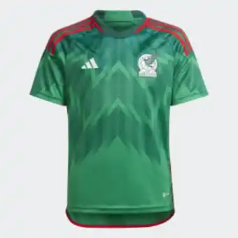 Adidas Jersey local niño selección nacional de méxico oferta