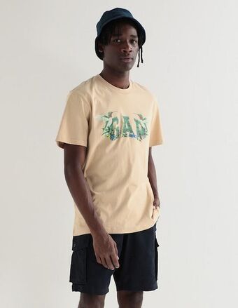 GAP Playera cuello redondo para hombre oferta