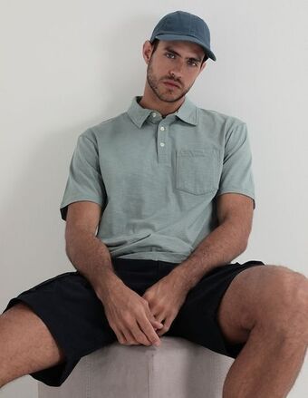 GAP Playera tipo polo para hombre oferta
