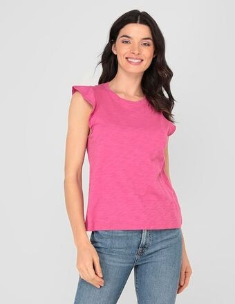 GAP Playera gap cuello redondo para mujer oferta