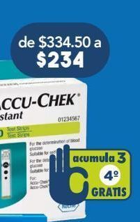 Farmacia San Pablo Accu-chek instant 50 tiras oferta