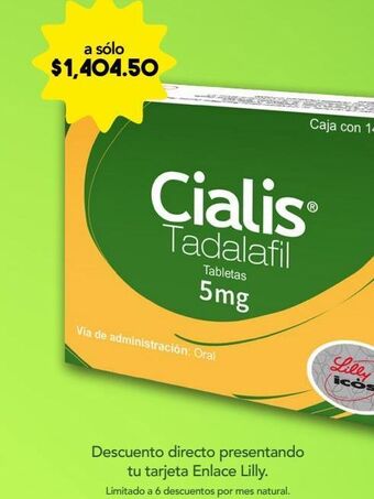 Farmacia San Pablo Cialis tadalafil 5mg oferta