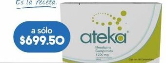 Farmacia San Pablo Ateka 1200mg 16 comprimidos oferta