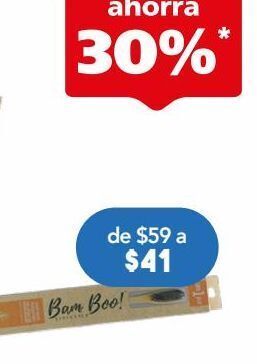 Farmacia San Pablo Bam boo! cepillo dental 1 pieza. oferta
