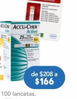 Farmacia San Pablo Accu-chek active 25 tiras. oferta