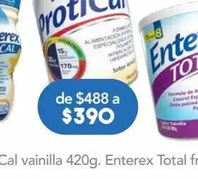 Farmacia San Pablo Enterex protical vainilla 420g oferta