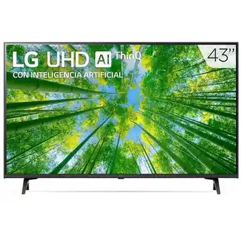 Pantalla lg 43 uhd tv ai thinq 4k smart tv 43uq8000psb