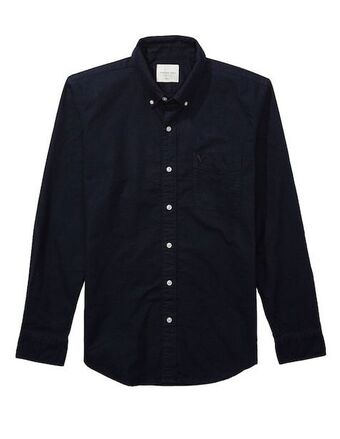 Liverpool Camisa casual american eagle de algodón manga larga para hombre oferta