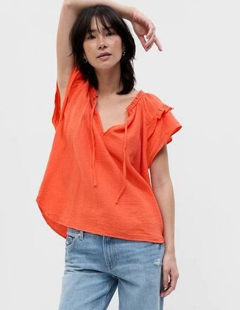 GAP Blusa manga corta para mujer oferta