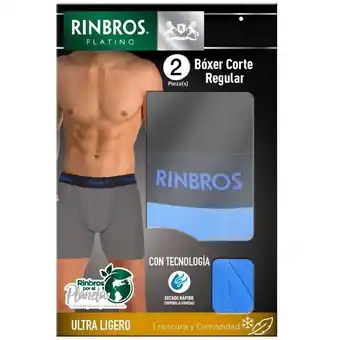 Sears Bóxer regular 2pack rinbros para hombre oferta