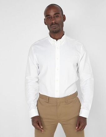 Liverpool Camisa casual de algodón manga larga para hombre oferta