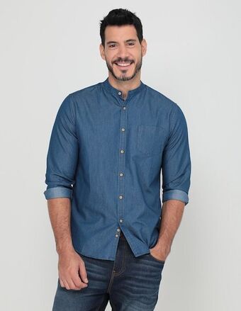 Liverpool Camisa casual jbe de algodón manga larga para hombre oferta