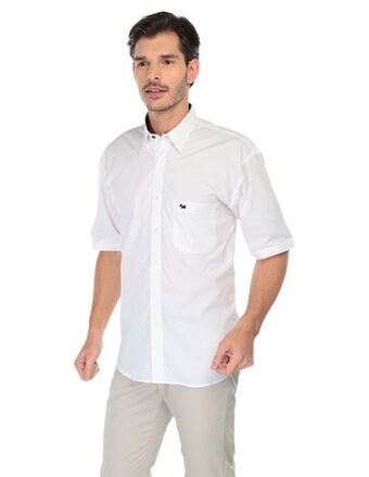 Liverpool Camisa casual ferrioni de algodón manga corta para hombre oferta