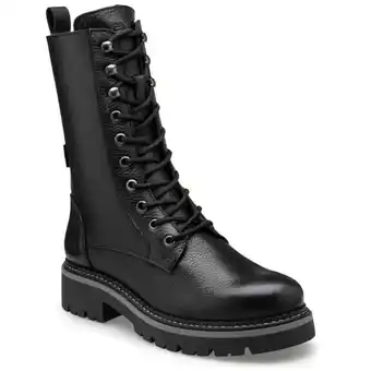 Bota combat lisa urbana negra levis z