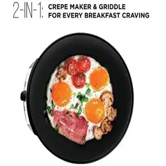 Crepera gris 12 chefman rj33-c-v2-mx