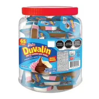 Sam's Club Vitrolero duvalín tri sabor 65 pzas oferta