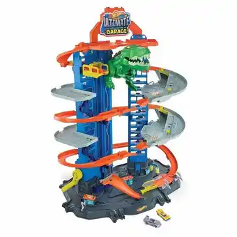Pista de juguete ultimate garage hot wheels