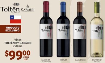 Soriana Híper Vinos Toltén by Carmen 750ml oferta