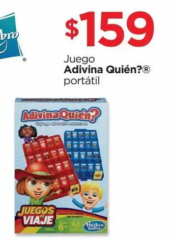 Adivina quien portatil hasbro gaming