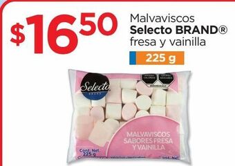Chedraui Malvavisco selecto fresa y vainilla 225g oferta