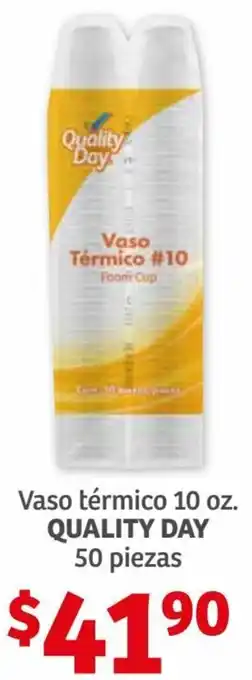 Soriana Híper Quality Day Vaso Térmico 50 Piezas oferta