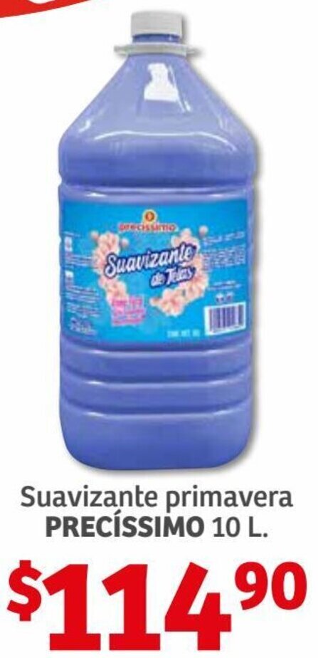 Soriana Híper Precíssimo Suavizante Primavera 10L oferta