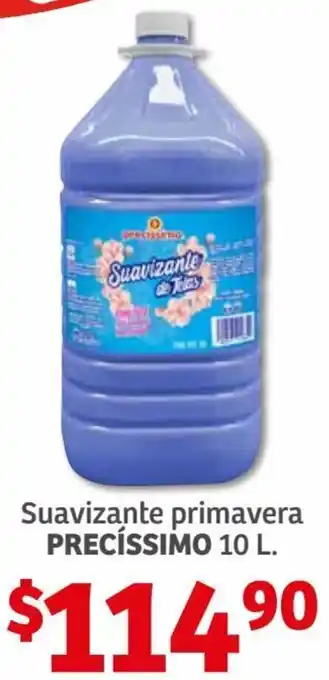 Soriana Híper Precíssimo Suavizante Primavera 10L oferta