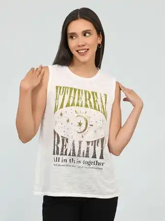 Playera sin mangas ethereal